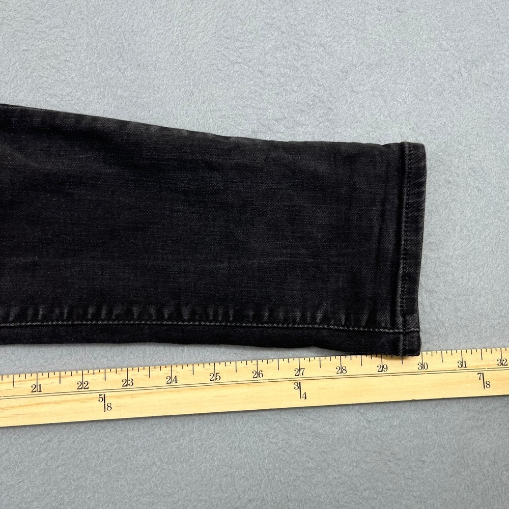 Levis 721 High Rise Skinny Jeans Womens 28 Black Denim Pants‎ - Picture 9 of 13